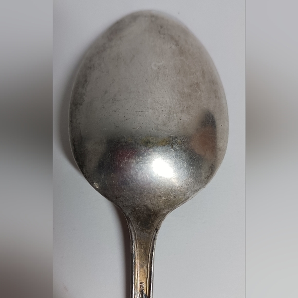 Vintage ISCO International Silver Co XII Triple Silver Plated spoon - Picture 5 of 5
